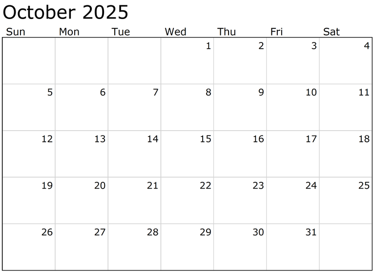 October 2021